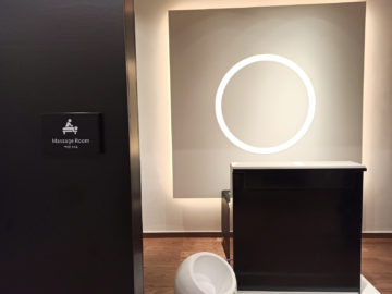Ethiopian Airlines Sheba Platinum Lounge Addis Abeba Terminal 2 Massage Bereich