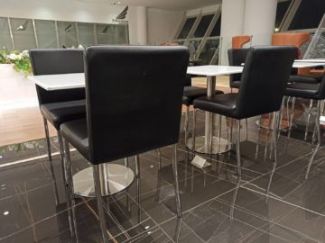 Ethiopian Airlines Sheba Platinum Lounge Addis Abeba Terminal 2 Steckdosen Im Boden