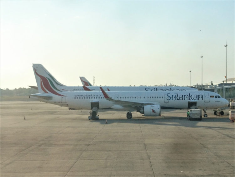 Srilankan Airlines Airbus Colombo