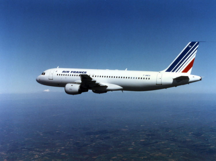 Air France Airbus A320 100 Copyright Air France
