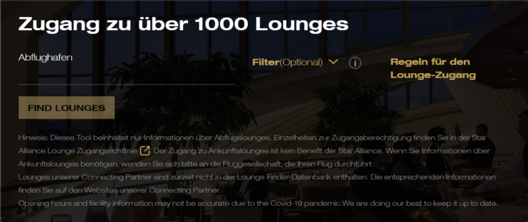 Stara Alliance Lounge Finder