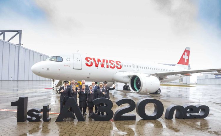 Swiss Airbus A320 Neo Copyright Airbus