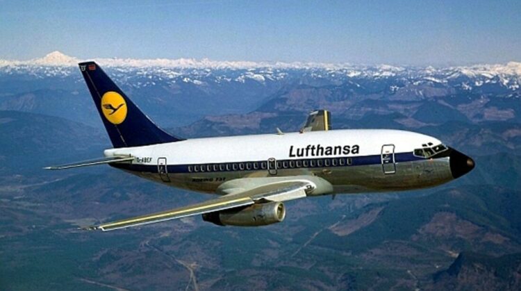 Lufthansa Boeing 737 100 Copyright Lufthansa