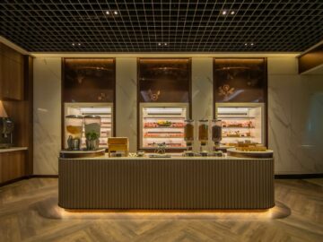 Singapore Airlines Silverkris Lounge Business Class Singapur Terminal 3 Store Copyright
