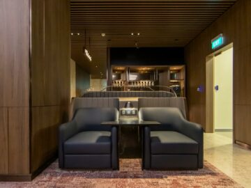 Singapore Airlines Silverkris Lounge First Class Singapur Terminal 3 Sessel Copyright