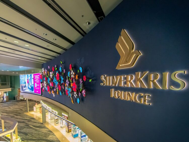 Singapore Airlines Silverkris Lounges Singapur Terminal Fassade Copyright