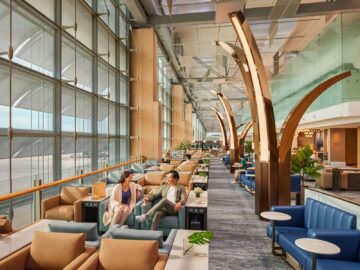 Singapore Airlineskrisflyer Gold Lounge Singapur Terminal 3 Sitzbereich Copyrigt