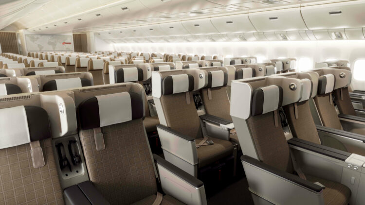 Swiss Premium Economy Class Kabine Copyright