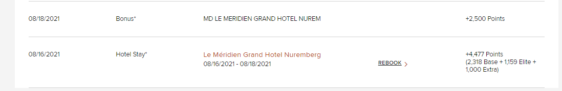 Le Meridien Grand Hotel Nuernberg Punkte