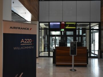 Air France Airbus A220 300 Flug Af1735 Willkommen 1