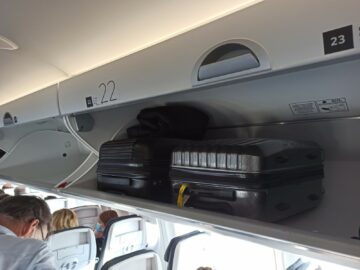 Air France Airbus A220 300 Gepaeckablage 2