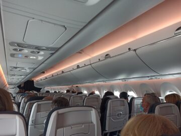 Air France Airbus A220 300 Kabine 1