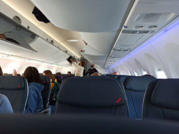 Air France Airbus A220 300 Kabine 2