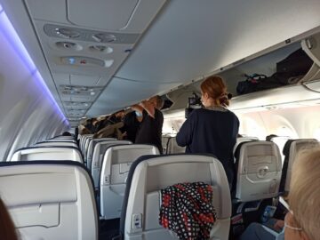 Air France Airbus A220 300 Kabine 3