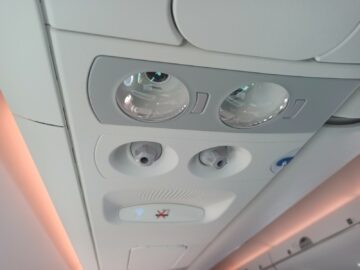 Air France Airbus A220 300 Lampen