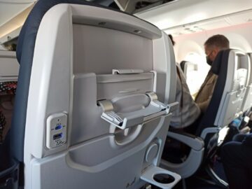Air France Airbus A220 300 Usb Entertainment