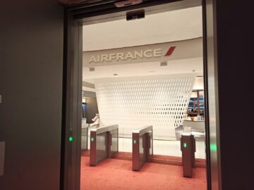 Air France Lounge Paris Charles De Gaulle Terminal 2f Blick Schleusen