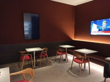 Air France Lounge Paris Charles De Gaulle Terminal 2f Obergeschoss Essecke