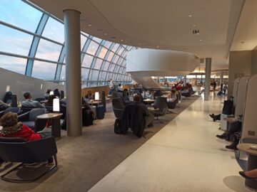 Air France Lounge Paris Charles De Gaulle Terminal 2f Untergeschoss Linker Teil