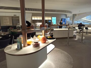 Air France Lounge Paris Charles De Gaulle Terminal 2f Untergeschoss Zentrales Buffet