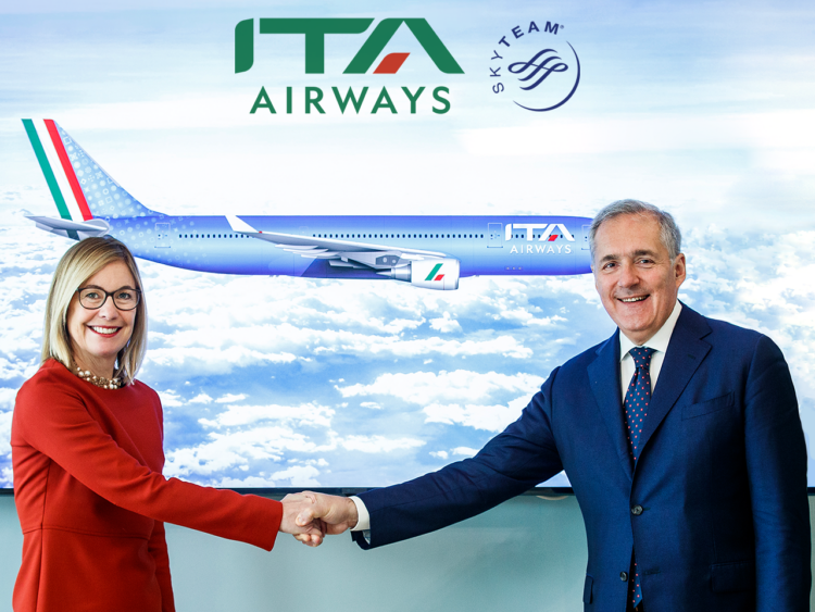 Ita Airways Skyteam Mitglied Copyright