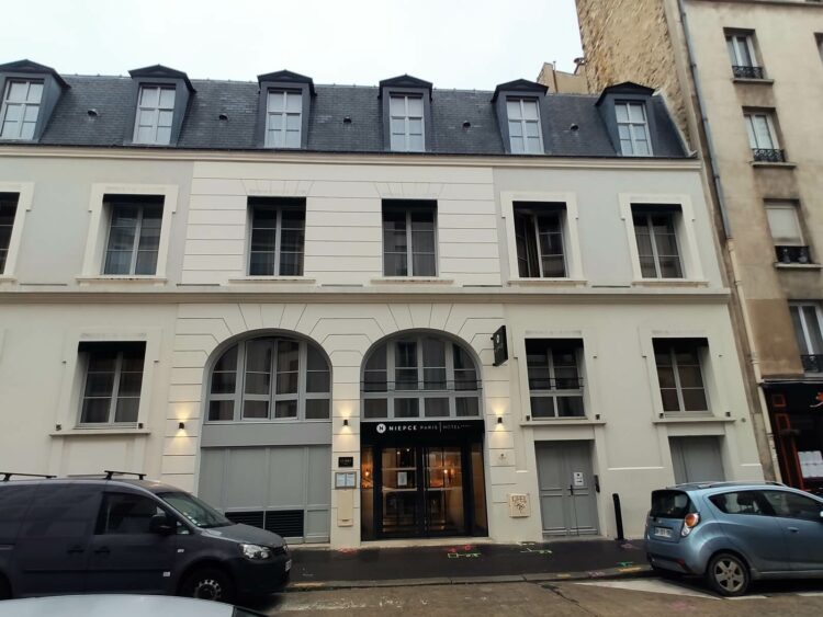 Niepce Paris Hotel Titelbild