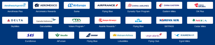 Skyteam Vielfliegerprogramme Oktober 2024