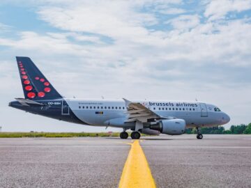 Brussels Airlines A319 Altes Logo Copyright