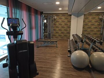 Hyatt Place Frankfurt Airport Fitness Hanteln