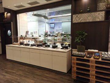 Hyatt Place Frankfurt Airport Fruehstueck Kueche