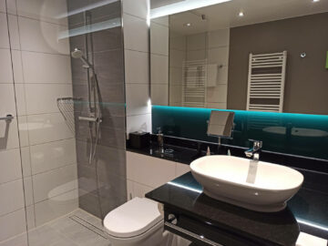 Hyatt Place Frankfurt Airport Zimmer Bad
