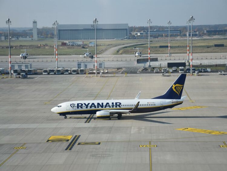 Ryanair Flugzeug Berlin