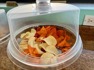 Airlines Executive Lounge Barbados Chips