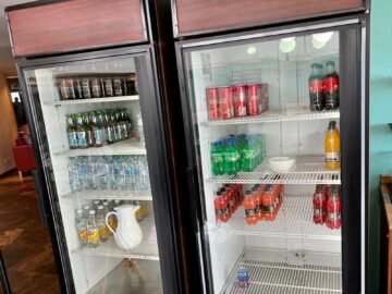 Airlines Executive Lounge Barbados Getraenke