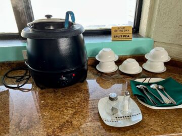 Airlines Executive Lounge Barbados Kaffee