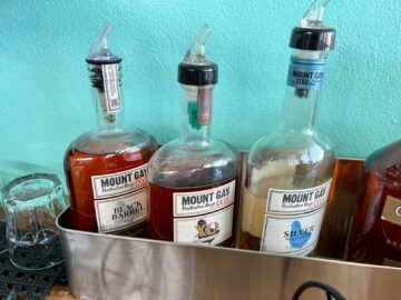 Airlines Executive Lounge Barbados Mount Gay Rum