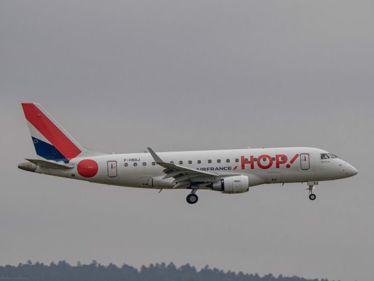 Flugzeug Hop! By Air France Embraer 170 Zurich
