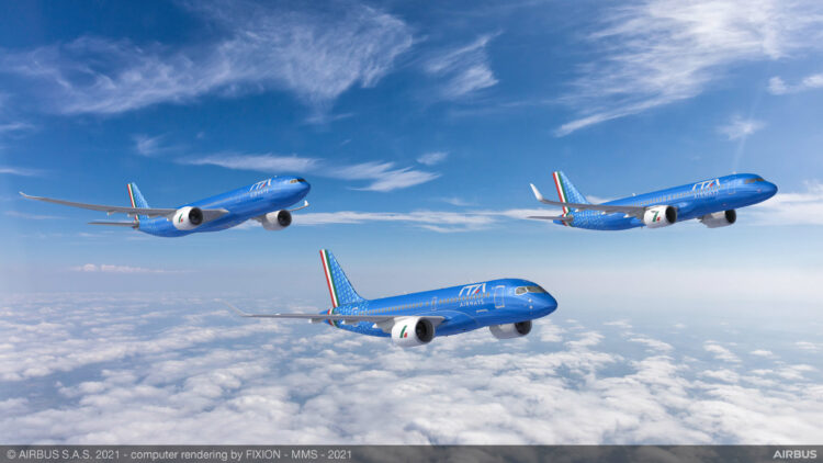 Ita Airways Bestellung Airbus Flugzeuge Copyright