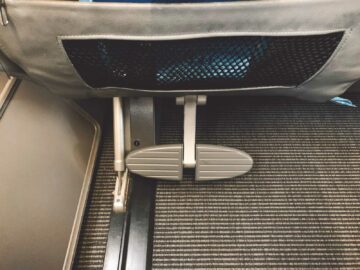 Sas Premium Economy Class A330 300 Fussstuetze
