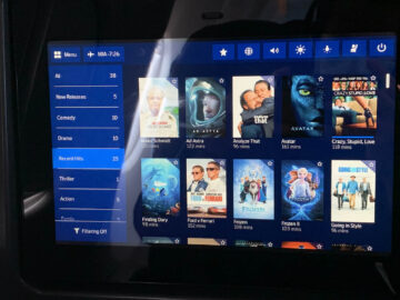 Sas Premium Economy Class A330 300 Ife Filmauswahl 2