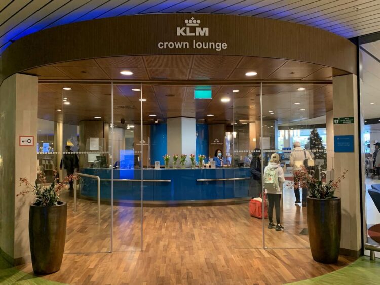 Klm Schengen Crown Lounge 25 Eingangsbereich