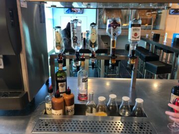 Klm Schengen Crown Lounge 25 Hochprozentiger Alkohol