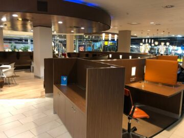 Klm Schengen Crown Lounge 25 Schreibtische Business Bereich