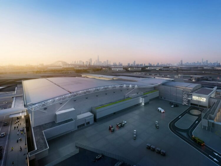 Neues Terminal 8 Jfk American British Airways Copyright