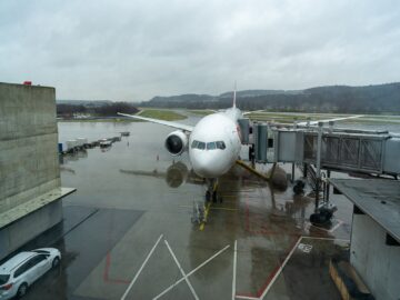 Swiss First Class Boeing 777 Flugzeug