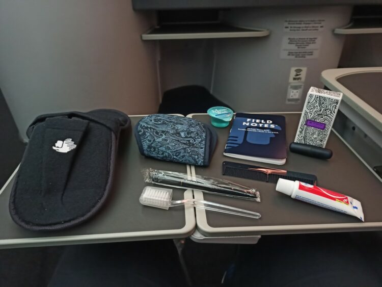 Aeromexico Business Class Boeing 787 8 Mexico Amenity Kit