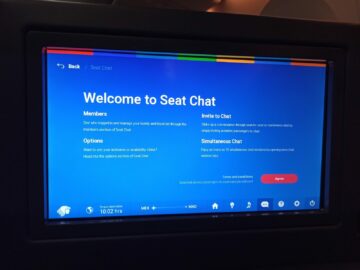 Aeromexico Business Class Boeing 787 8 Mexico Entertainment Inflight Chat