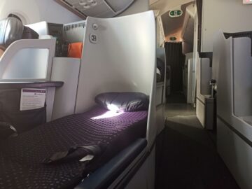 Aeromexico Business Class Boeing 787 8 Mexico Kopfbereich
