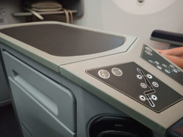 Aeromexico Business Class Boeing 787 8 Mexico Mittelkonsole