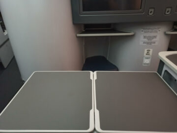 Aeromexico Business Class Boeing 787 8 Mexico Sitz Klapptisch